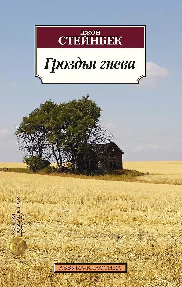 Обложка книги «Гроздья гнева»