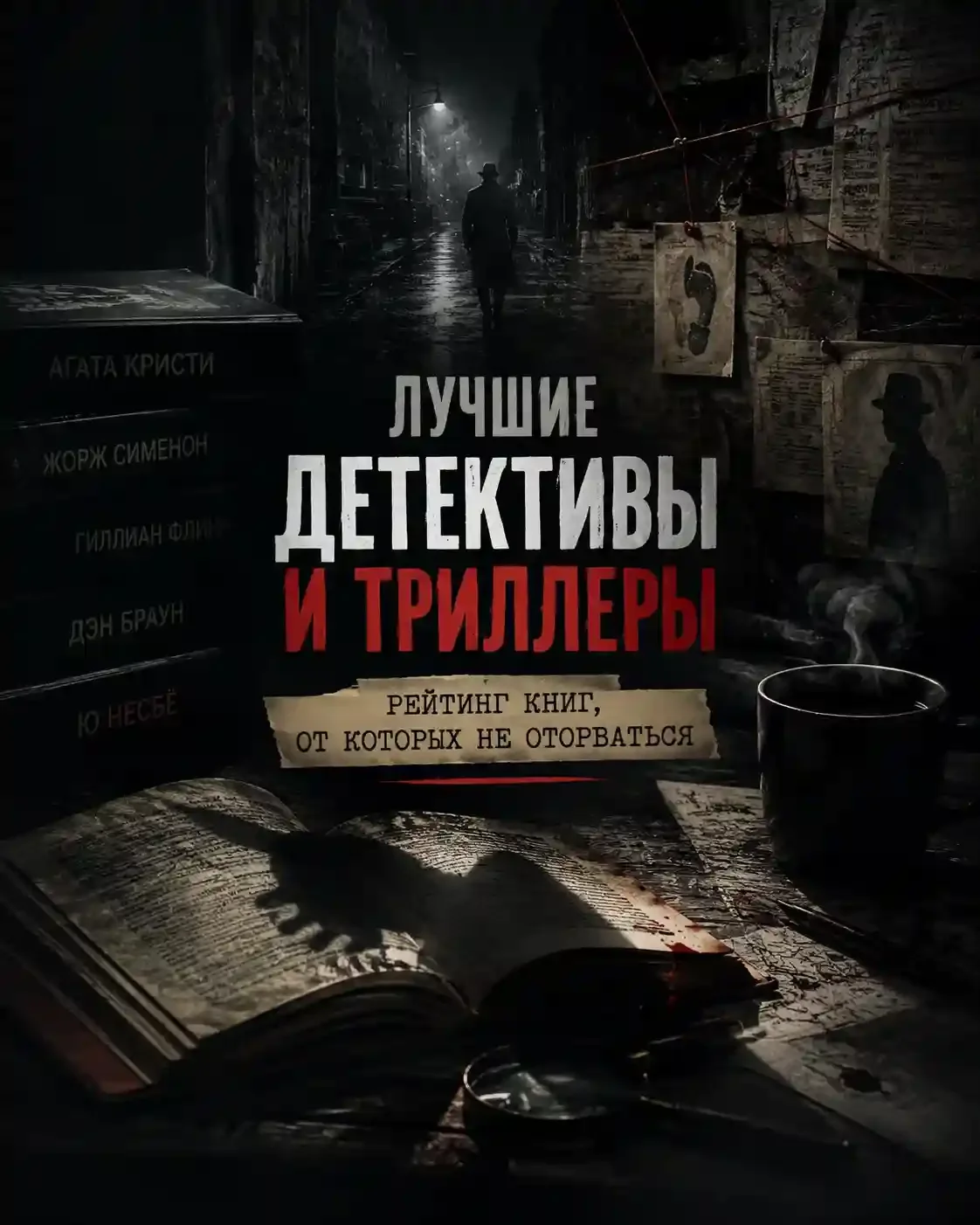 Топ детективов и триллеров — рейтинг книг 2026